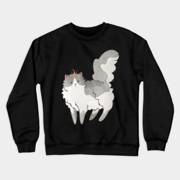 Furbaby Unikitty Crewneck Sweatshirt by Feline Emporium